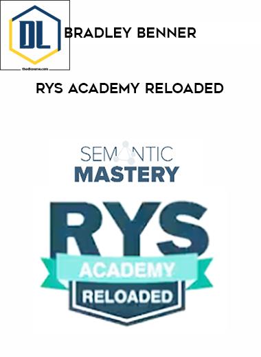 Bradley Benner – RYS Academy Reloaded