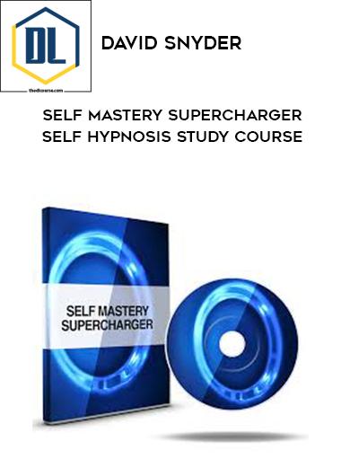 David Snyder – Self Mastery Supercharger