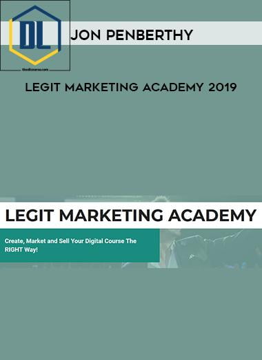 Jon Penberthy – Legit Marketing Academy 2019