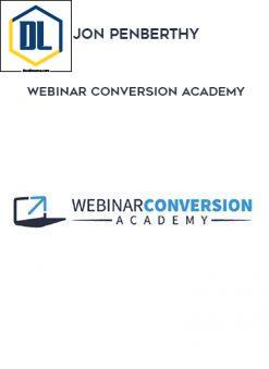 Jon Penberthy – Webinar Conversion Academy