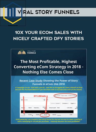 Viral Story Funnels – 10X Your Ecom Sales With Nicely Crafted DFY Stories