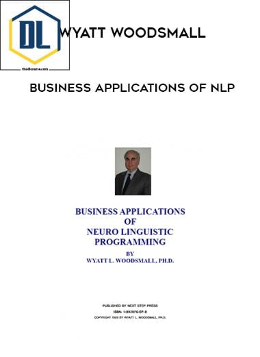 Wyatt Woodsmall – Business Applications of NLP