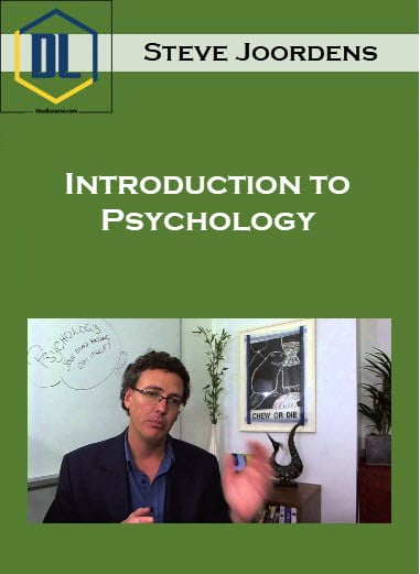 Steve Joordens – Introduction to Psychology 16 Steve Joordens – Introduction to Psychology