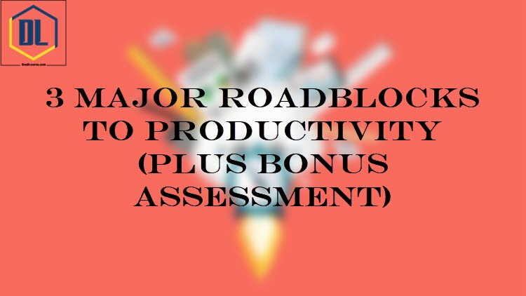 3 Major Roadblocks To Productivity (Plus Bonus Assessment)