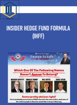 INSIDER HEDGE FUND FORMULA (IHFF)