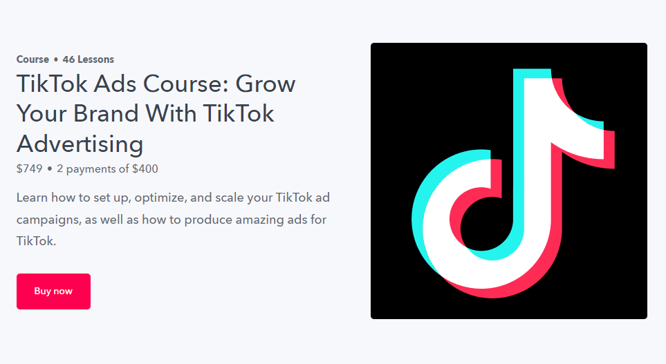 Savannah Sanchez – TikTok Ads Course