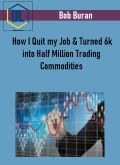 Bob Buran – How I Quit my Job & Turned 6k into Half Million Trading Commodities