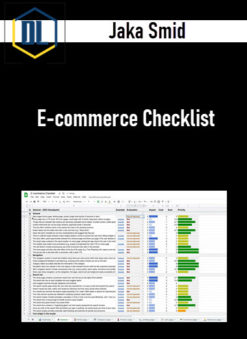 Jaka Smid – E-commerce Checklist