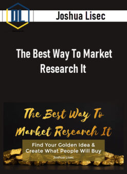 Joshua Lisec – The Best Way To Market Research It