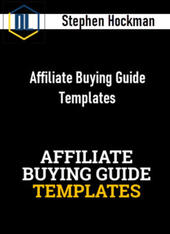 Stephen Hockman – Affiliate Buying Guide Templates