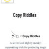 John Bejakovic – Copy Riddles