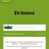 Lee Kenny – $1k Weekend