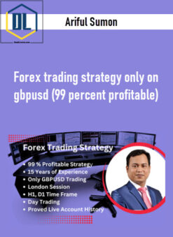 Ariful Sumon – Forex trading strategy only on gbpusd (99 percent profitable)