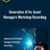 Ernest Chan – Generative AI for Asset Managers Workshop Recording