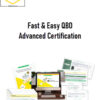 Fast & Easy QBO Advanced Certification