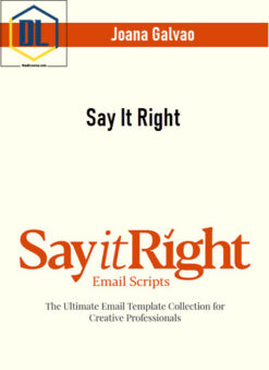 Joana Galvao – Say It Right